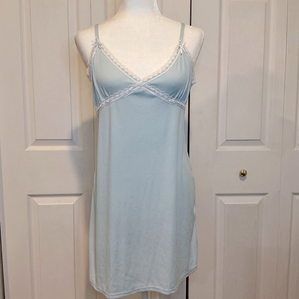 🐸 Spoiled Angel Light Blue Nightgown - Size Large